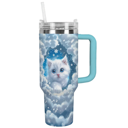 Printliant Tumbler Cat Snow v2