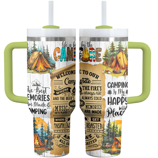 Camping Tumbler Printliant Welcome To Our Campsite